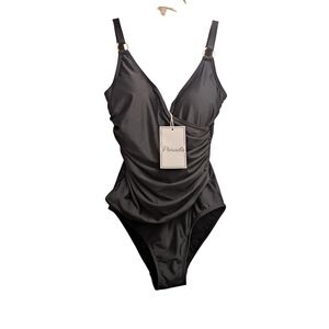 Paradis Black One Piece Swimsuit